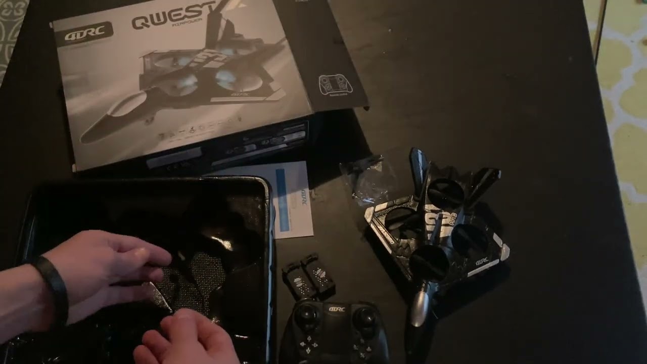 Unboxing drone Rc plane 