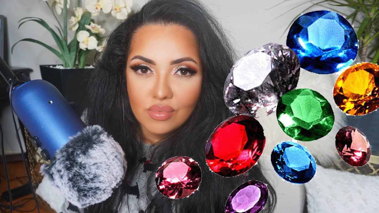 ASMR Pedras e Cristais para Cada Mes do Ano Sussurrado