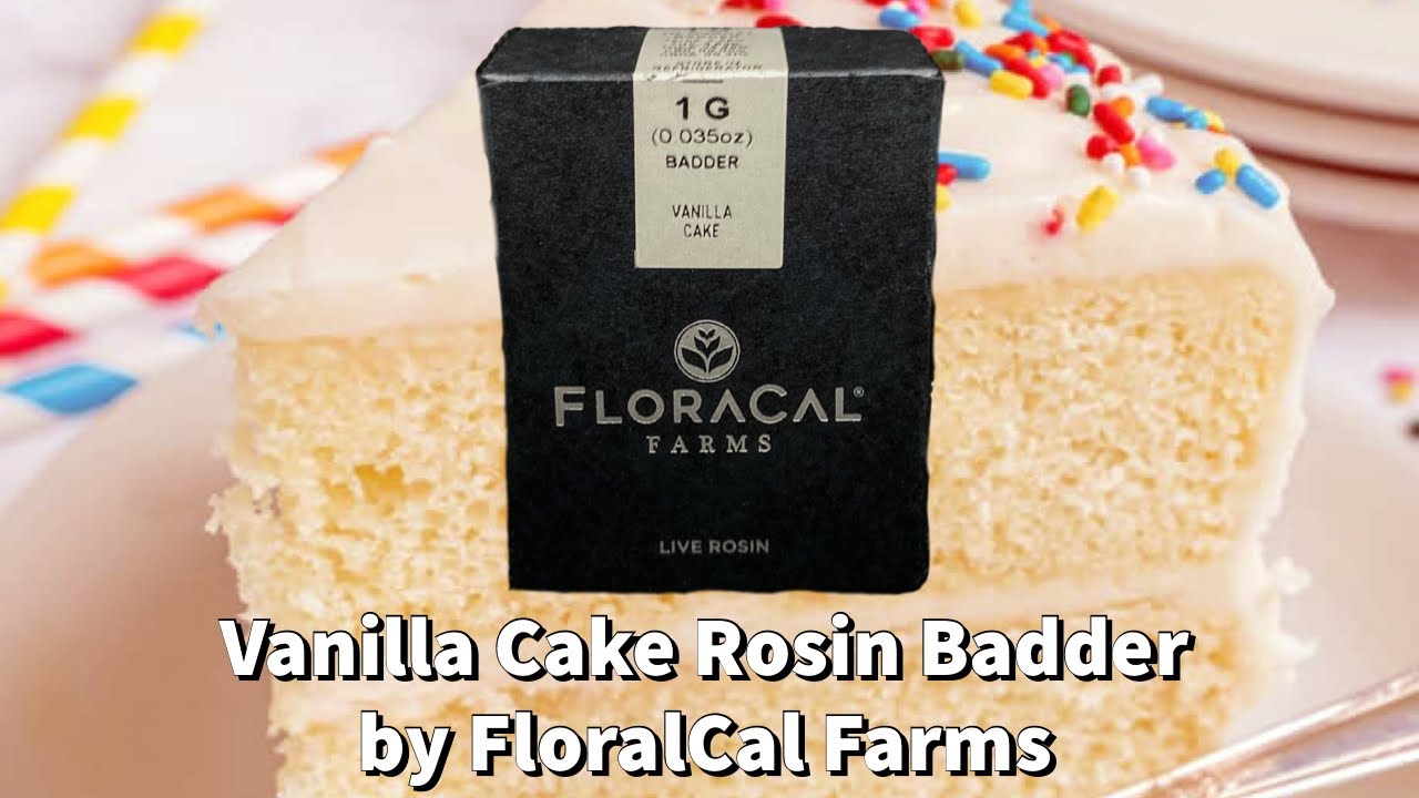 Vanilla Cake Rosin Budder by FloralCal Farms