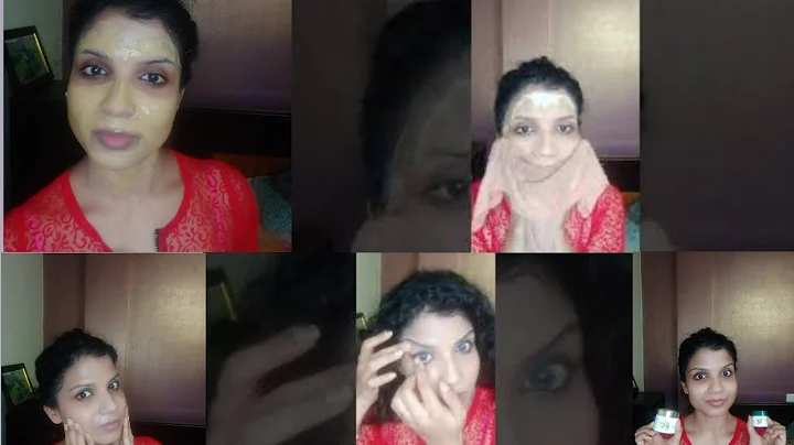 night time skin care routine I get unready with me