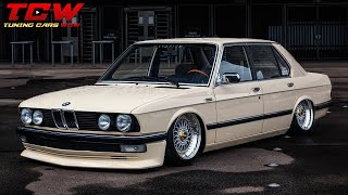 Unique Bmw e28 Bagged on BBS RS Rims Tuning Story by Kevin