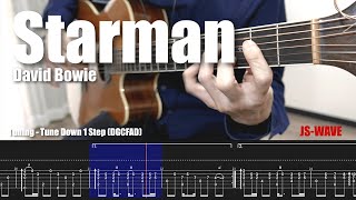 David Bowie - Starman Fingerstyle Guitar