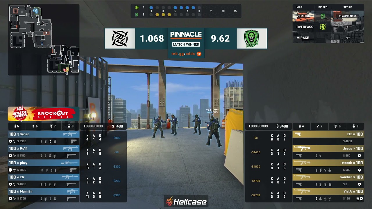 Mann3n 4 AUG kills - Young Ninjas vs Levadia - Malta Vibes 2021 🏆 Prize pool $50,000