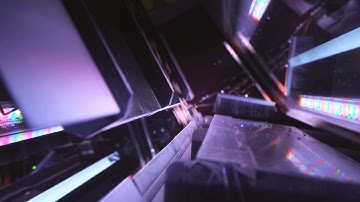 Сolour sorting of soya beans on ZORKIY optical Сolour sorter