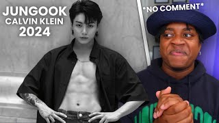BTS Jung Kook's NEW Calvin Klein Ad Is A THIRST TRAP..Stay Hydrated..(2024 Campain Reaction)