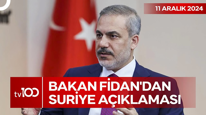 Bakanı Hakan Fidan'dan DEM Partili Vekillere Sert Tepki | tv100 Haber