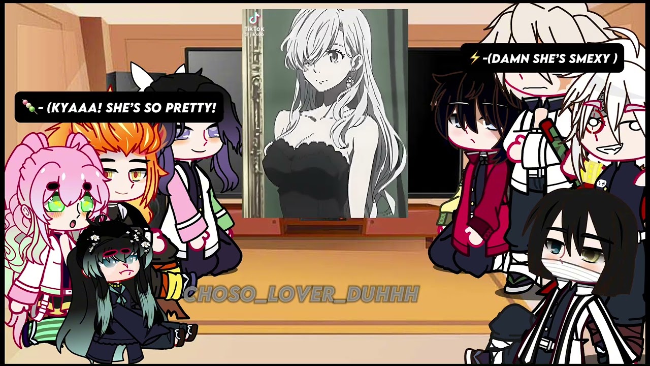 Hashiras react to Meliodas || ships|| short|| first vid