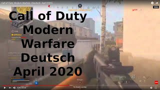 Call of Duty: Modern Warfare | Deutsch | April 2020 |