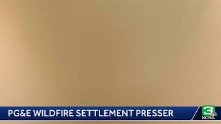 Attorneys representing wildfire victims hold news conference on PG&E’s $13.5 billion settlement