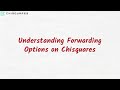 Understanding Forwarding Options on Chisquares