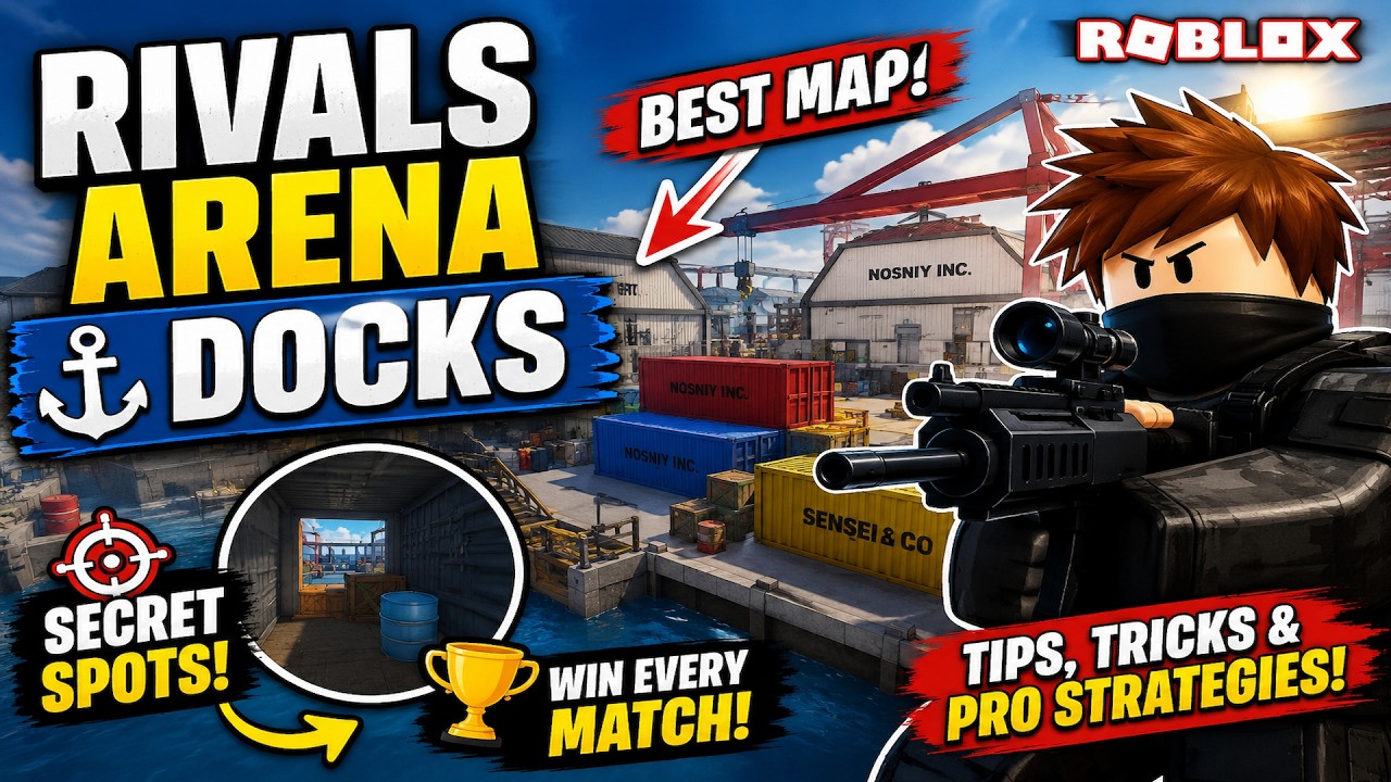 ROBLOX Rivals Arena Docks Guide ⚓ Best Strategies, Secret Spots & Epic ...