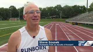 Lincoln man running 24 hours straight to raise money for women in need