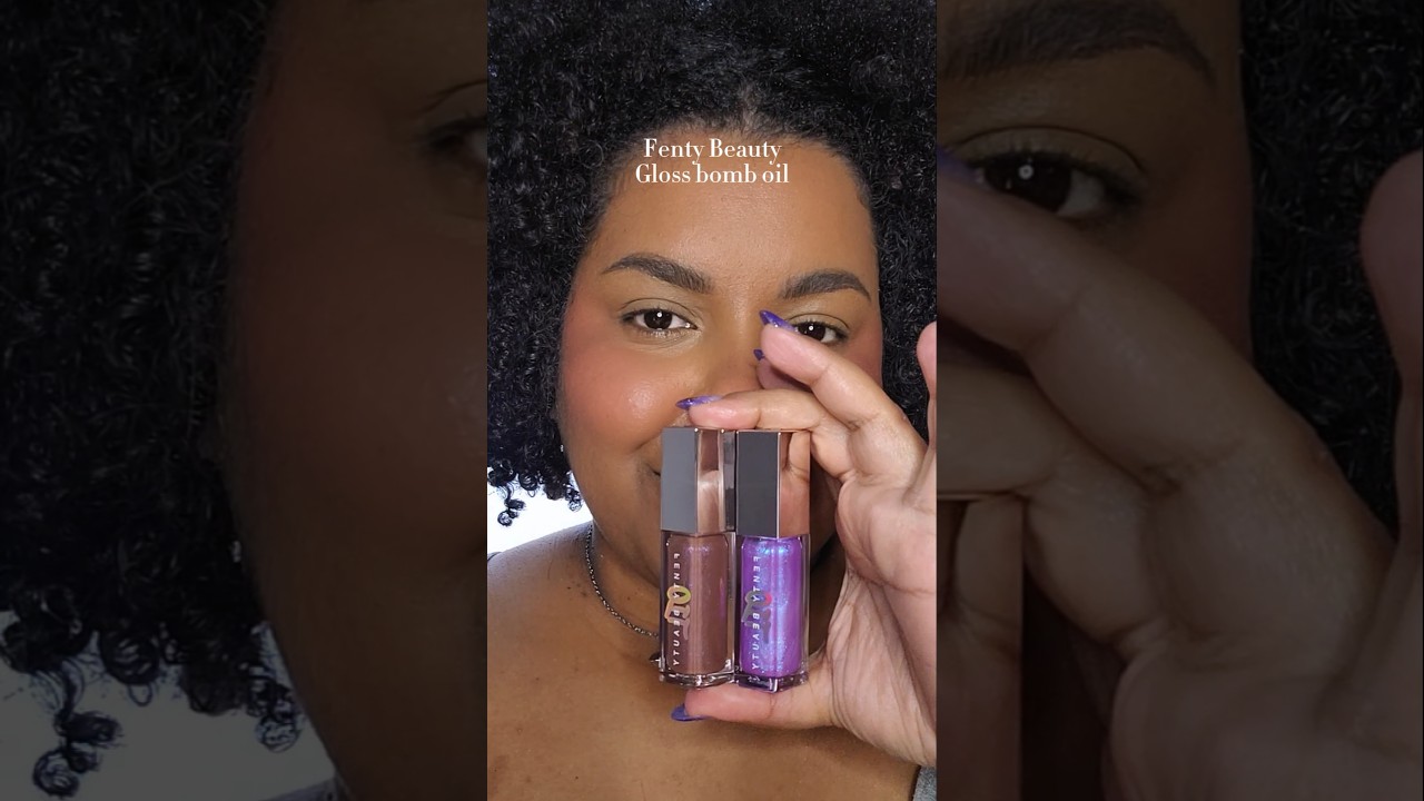 Fenty Beauty Gloss Bomb Oil Rose Amber & Miss Jellyfish 