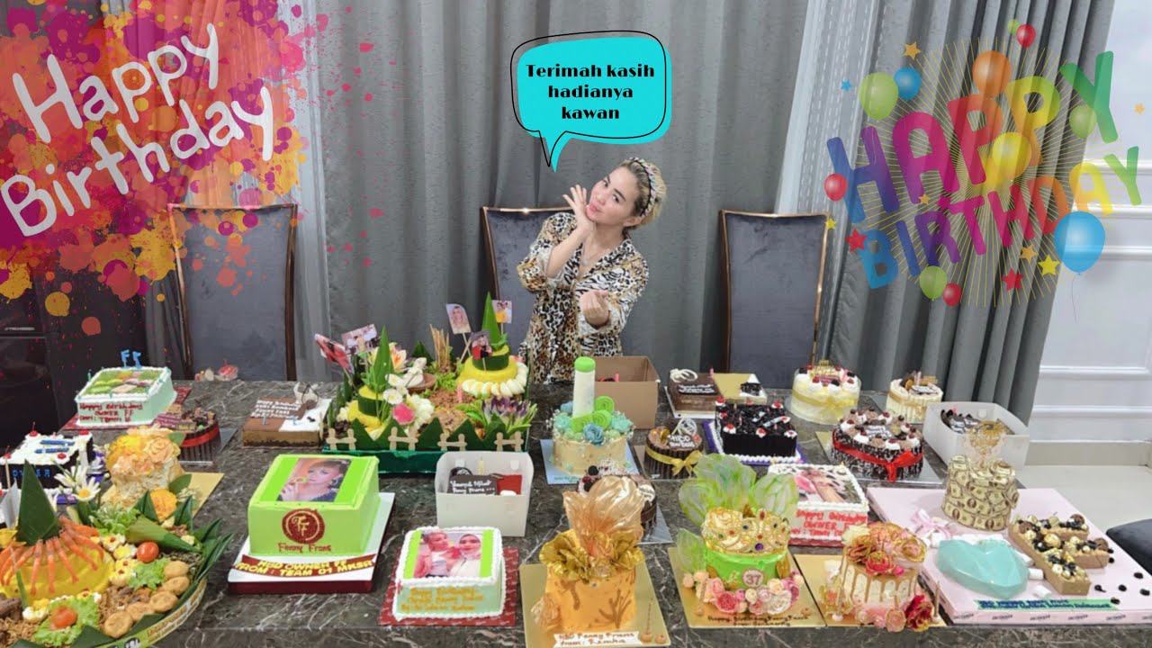 KADO SURPRISE DI HARI ULANG TAHUN FENNY FRANS BERSAMA TEMAN, SAHABAT DAN KELUARGA