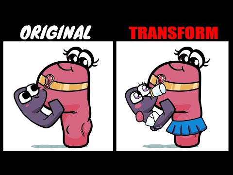 Alphabet lore | P and g small (Alphabet NEW)