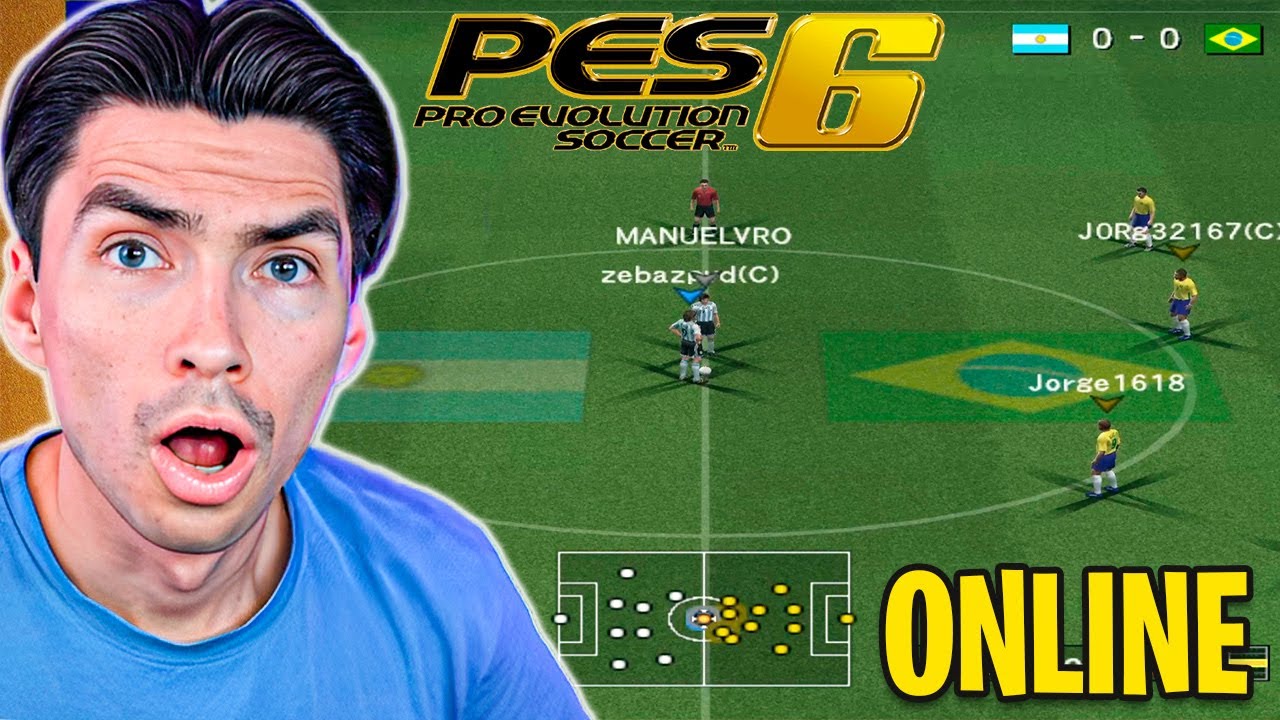 ASÍ SE PUEDE JUGAR AL PES 6 ONLINE!