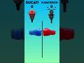 DUCATI PANIGLE V4 VS HARLEY DAVIDSON X440 #comparison #automobile #trending #shorts #shortsfeed