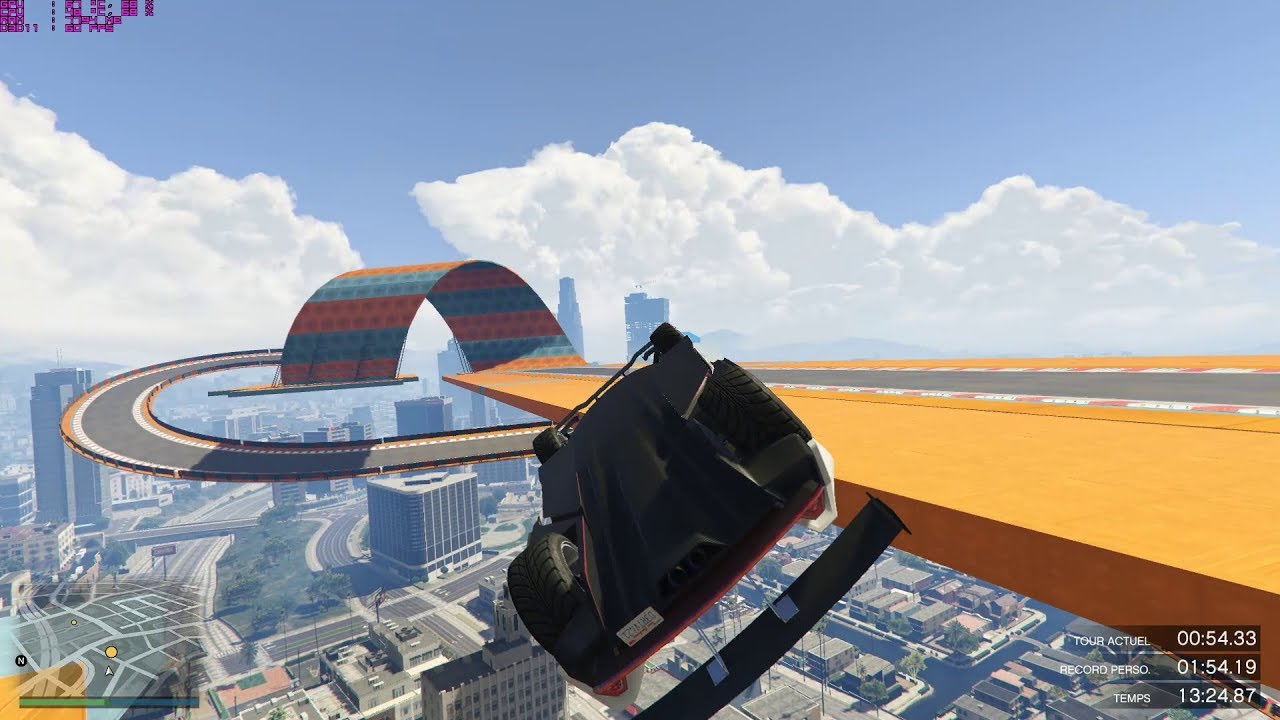 GTA online : Stunt Race Pier Race (