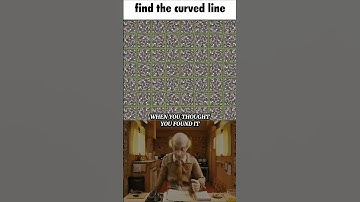 Find the curved line #memes #shorts