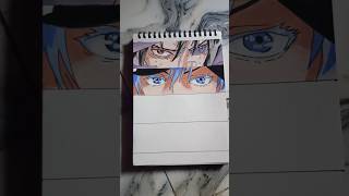 draw gojo eye drawing #art #animeeart #drawing #anime