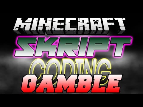 Minecraft Skript Coding - Gamble