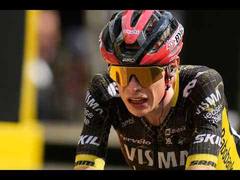 Video 15a tappa | Caduta per Vingegaard: il danese costretto al ritiro | Tour de France 2026