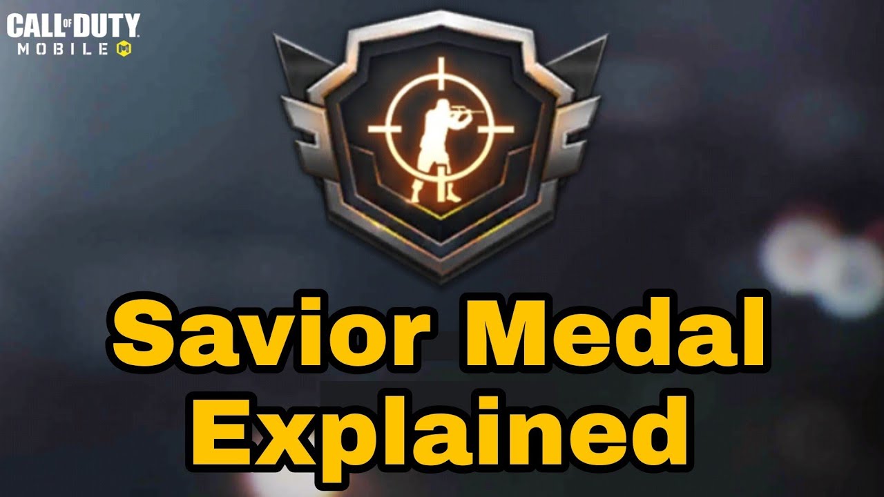 Savior Medal Explained With Gameplay in COD Mobile