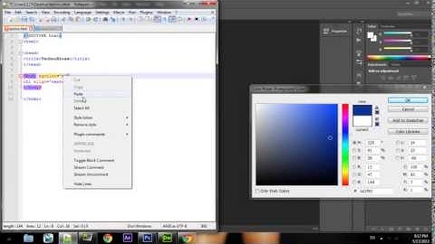 Создание простого сайта в HTML NOTEPAD