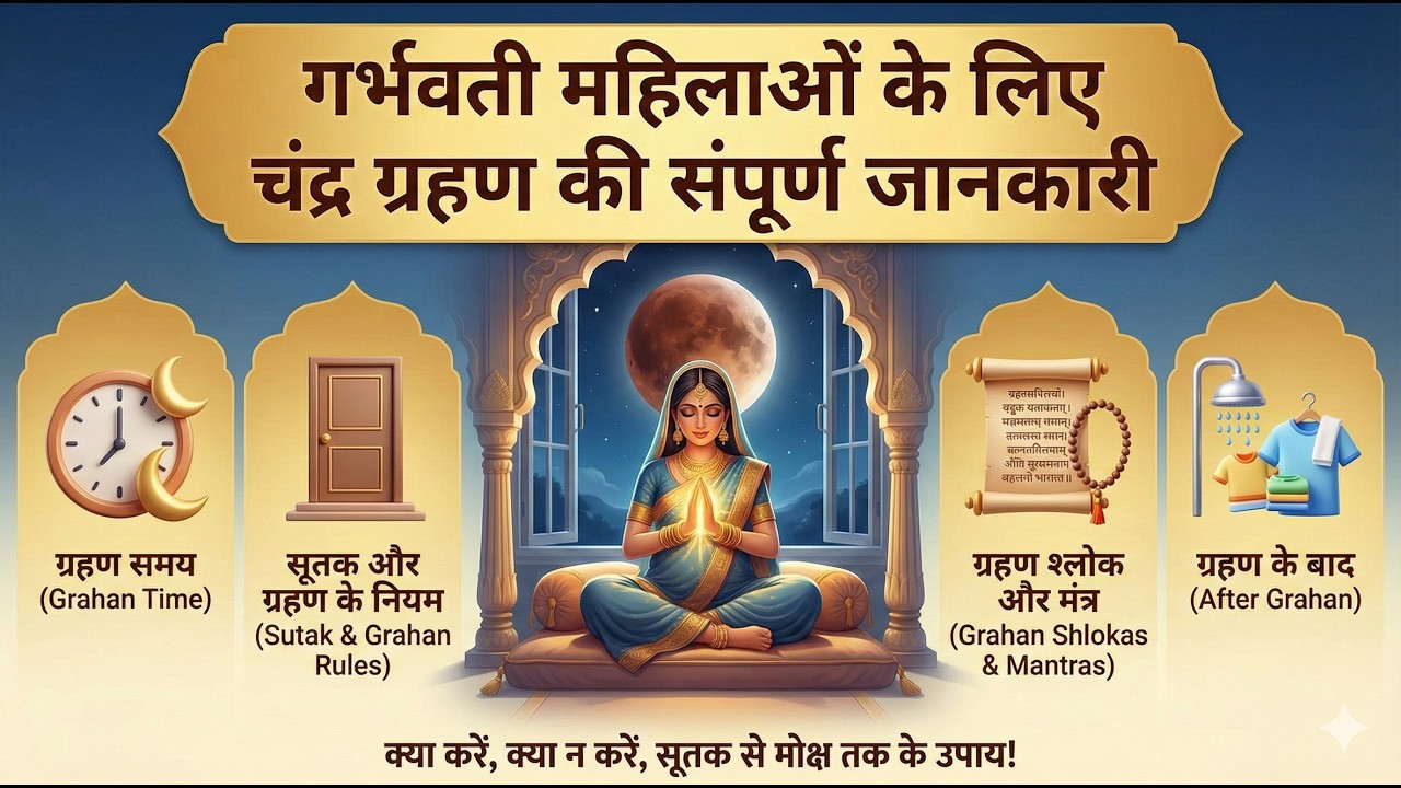 3 March 2026 Chandra Grahan | 3 मार्च चंद्रग्रहण और गर्भवती महिला | Lunar Eclipse Sutak Timing