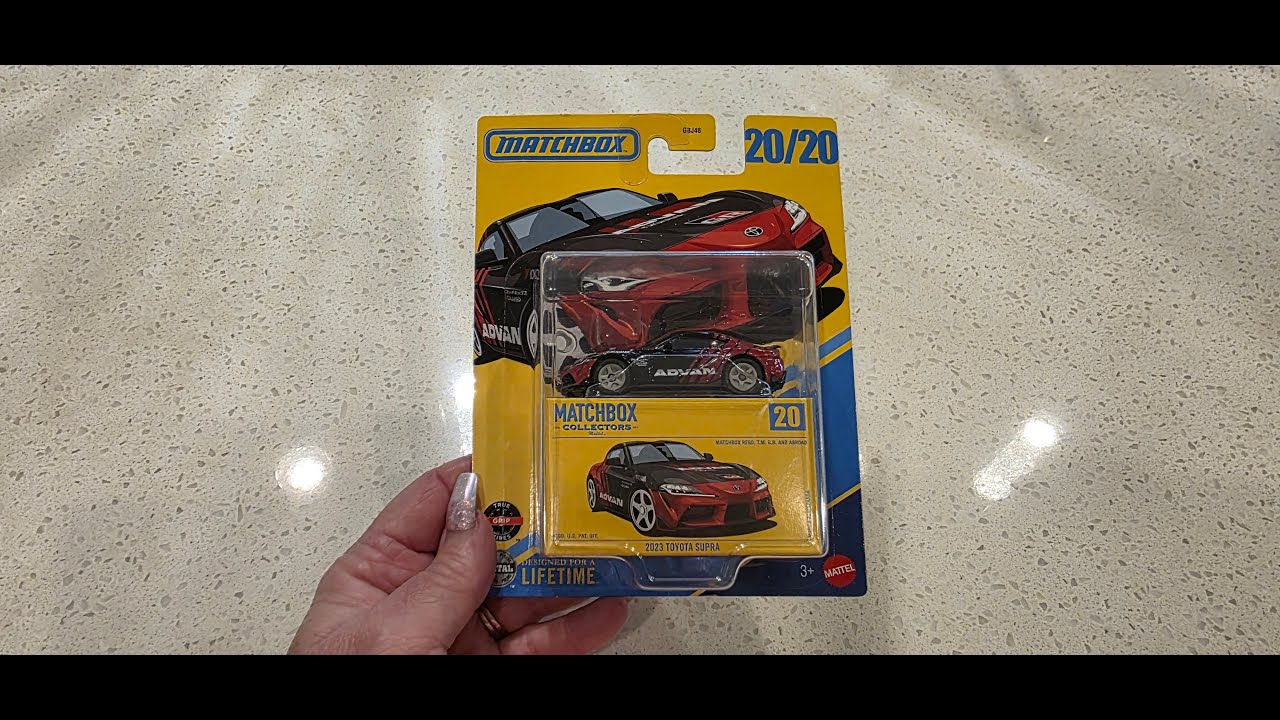 Распаковка коллекционной модели Matchbox Collectors Series 2023 Toyota Supra Advan: покажите и ра...