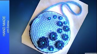 Детская сумочка вязаная крючком. Как связать детскую сумочку из круглых мотивов. Детская сумочка вязаная крючком. Как связать детскую сумочку из круглых мотивов.