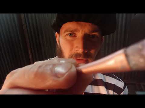 ASMR Roleplay | French Artist 🎨 Does Your Makeup 💄