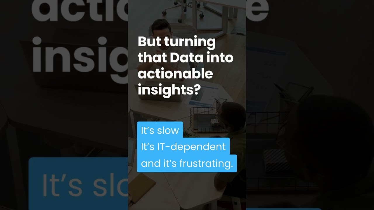 What if getting business insights was this easy? Meet VADY – where data meets Intelligence.