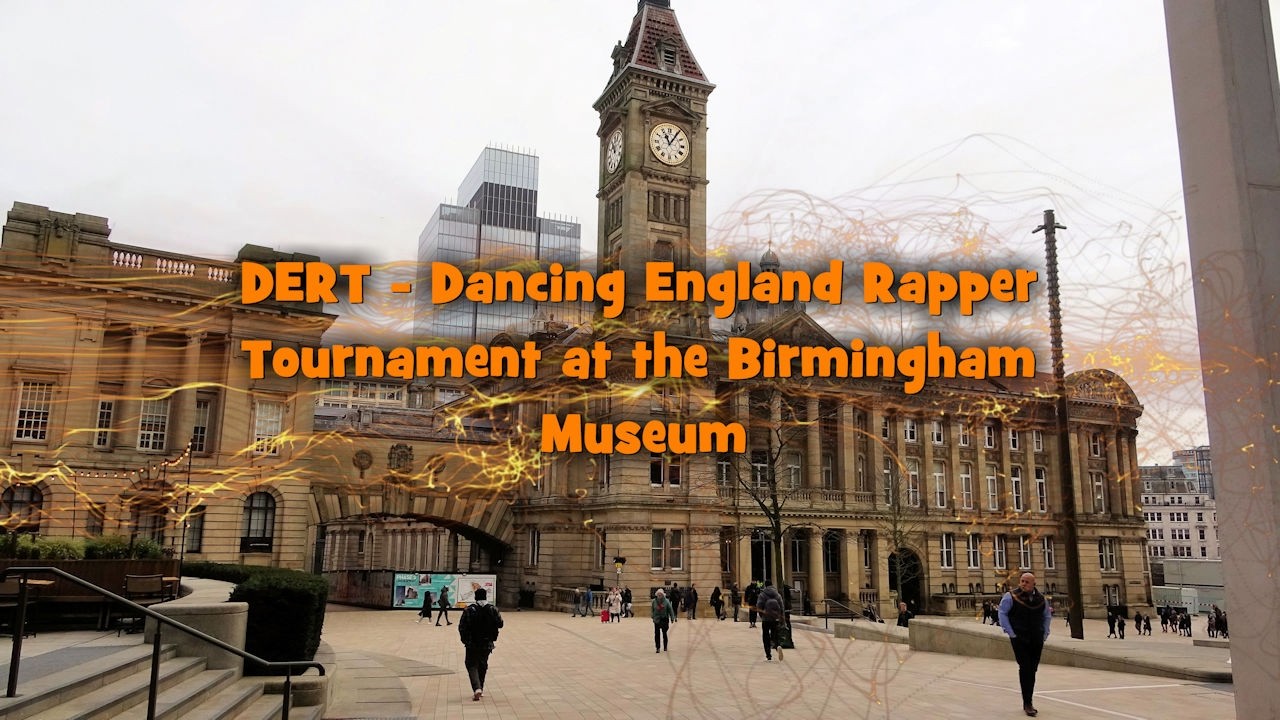 Dert Rapper DERT - Dancing England Rapper Tournament at Birmingham Museum ...