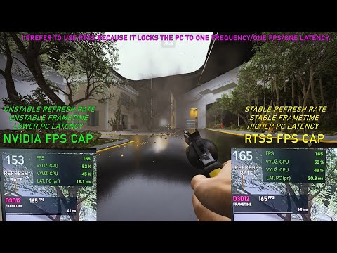 G-Sync: Game not smooth / stuttering [FIXED] - Nvidia (Better PC Latency) vs RTSS (Stable frametime)