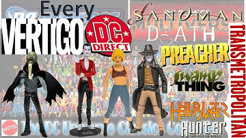 Every DC Direct Vertigo Comparison List