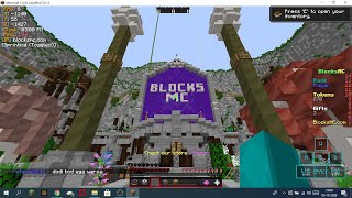 What is my day in Minecraft look Like on BlocksMC server