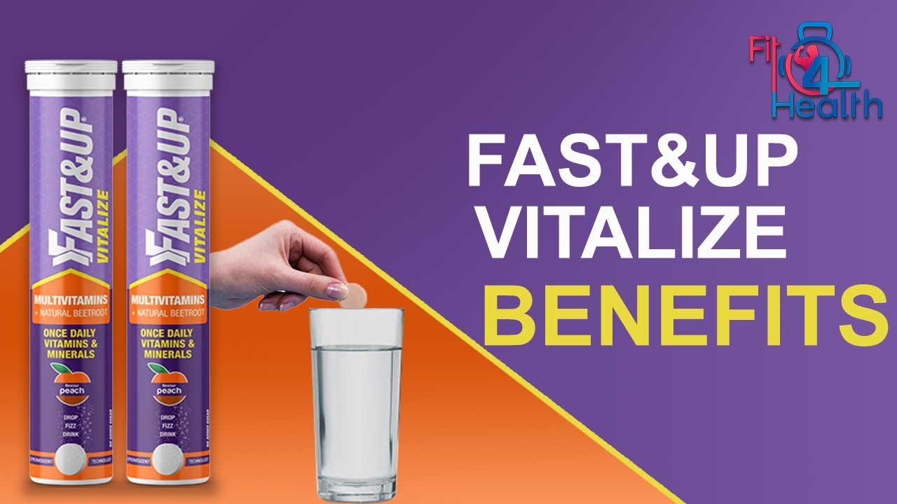 Fast&Up Instant Energy Drinks, Muscle Recovery Supplements  | Immunity Booster With Natural Vitamin