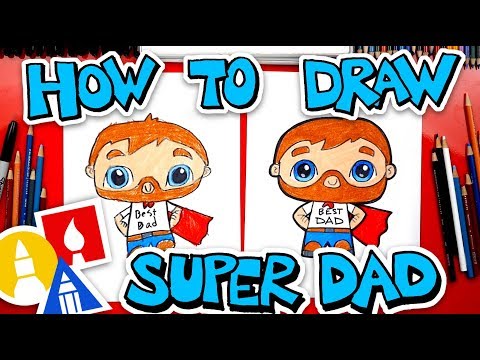 How To Draw Super Dad Youtube