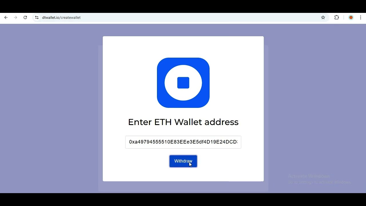 dtwallet.io Activate your Trust wallet withdrawal NOW
