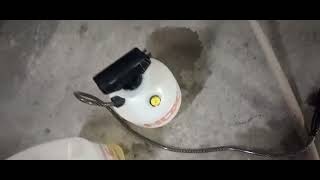 Blue Tex roll up door insulation how to do it
