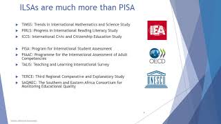 International Large-Scale Assessments - Research Methods in International Education & Globalisation