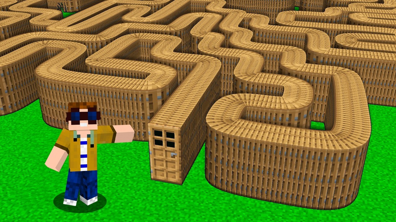 ICH FINDE das LÄNGSTE SPIRAL TÜR LOCH in MINECRAFT!