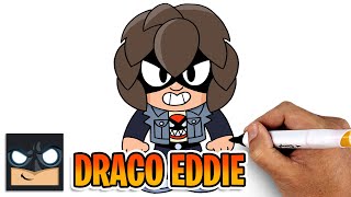 how draw draco eddie brawl stars x stranger things