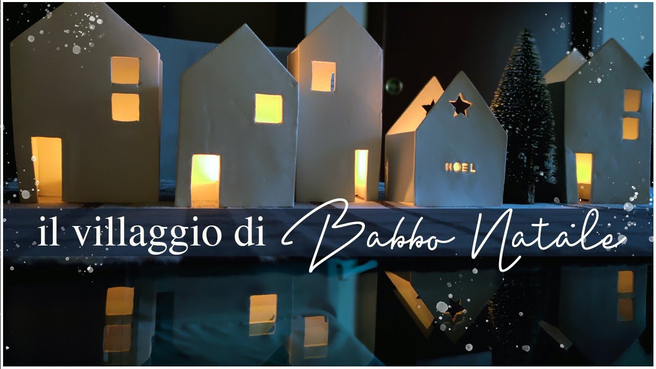 Natale 2020: VILLAGGIO DI BABBO NATALE / CASETTE NORDICHE