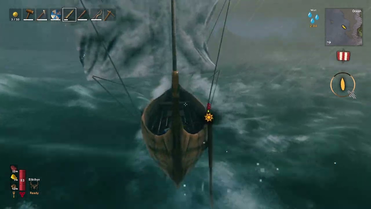 Valheim Sailing 