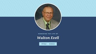 Walton Ezell Funeral Service