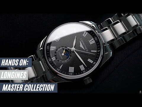 Elegance meets complication in the Longines Master Collection moonphase