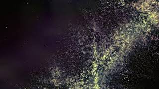 4K Particle Cells Flow ~ Galaxy Motion Background ~ AA-vfx Relaxing Live Wallpaper-