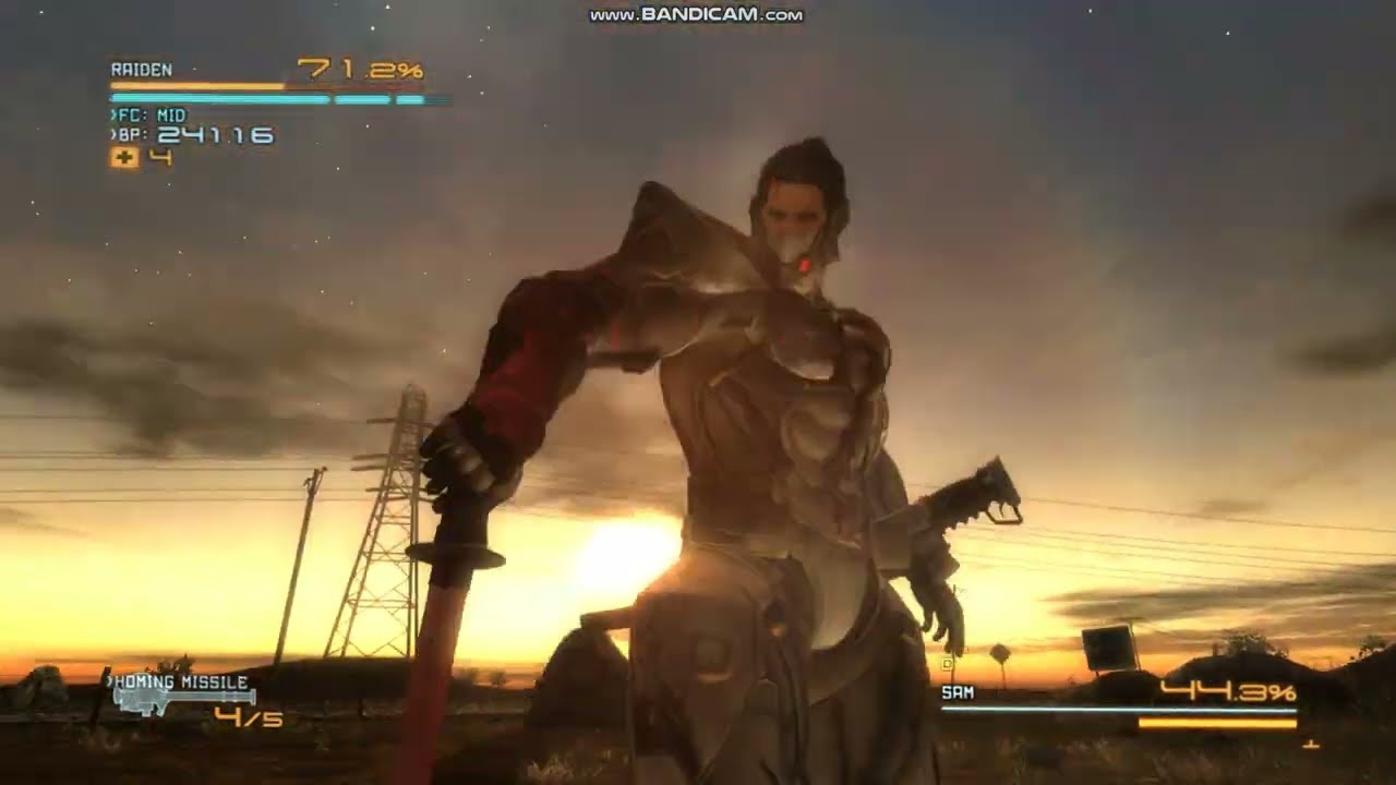 Metal Gear Rising: Revengeance - Jetstream Sam Bossfight (A Rank)